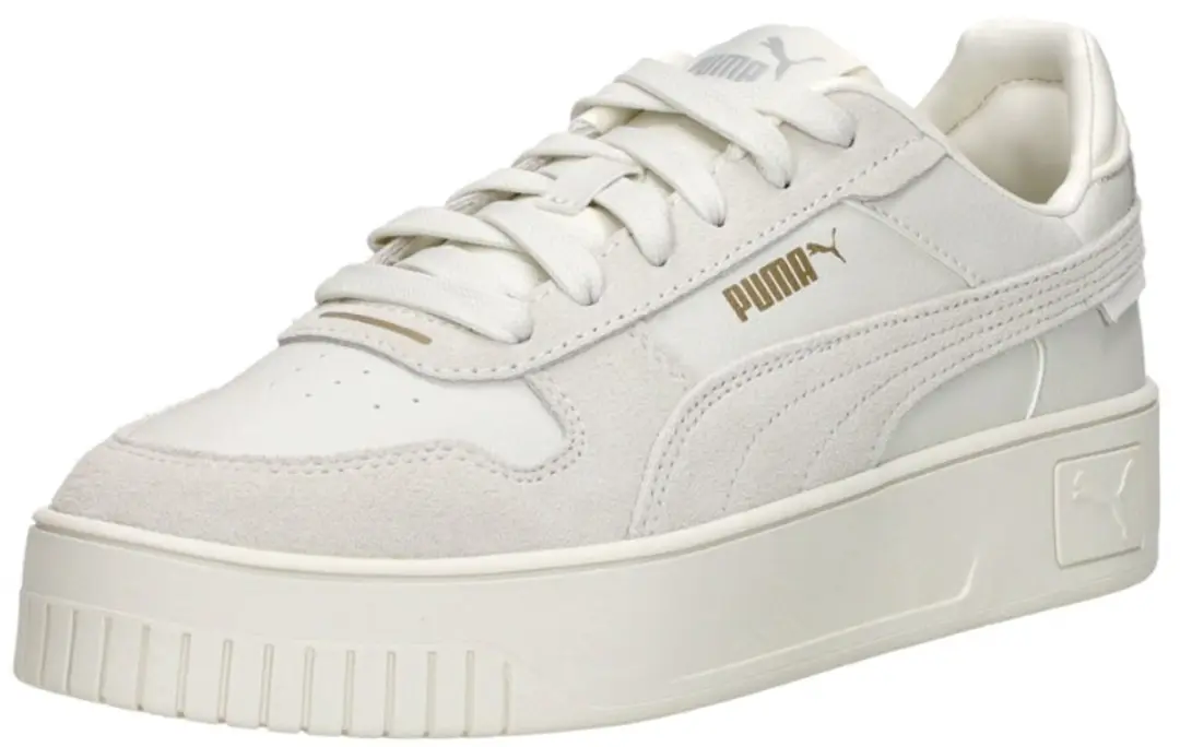 PUMA Carina Street SD Dames Sneakers - Vapor Gray-Vapor Gray-PUMA Gold - afbeelding 5 van 6