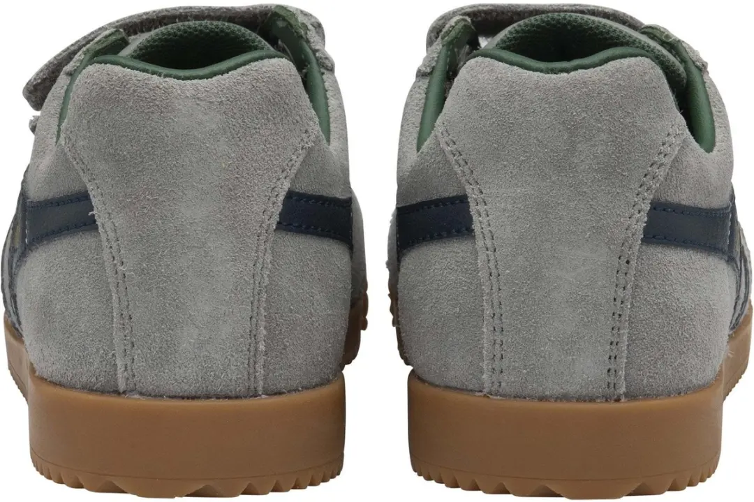 Gola Harrier Strap Trainer Kinderschoenen - 31 - Cement/Navy/Evergreen