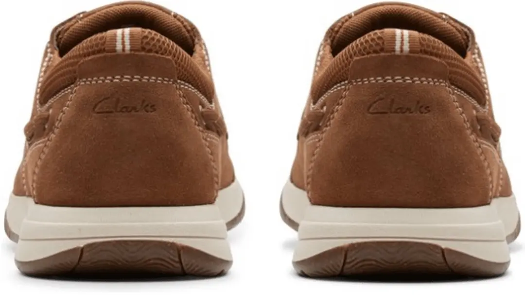 Clarks Sailview Lace Instappers 45 - Cognac
