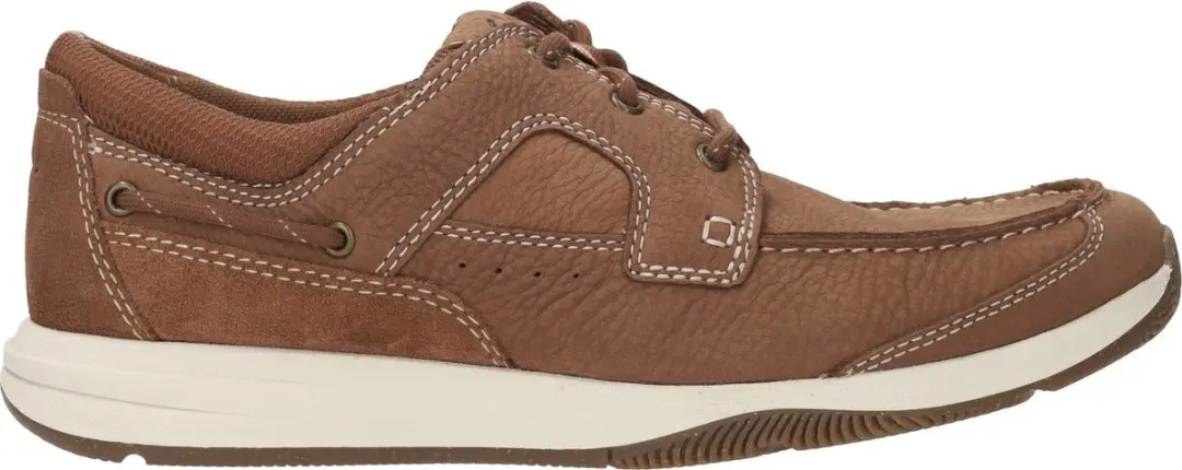Clarks Sailview Lace Instappers 45 - Cognac