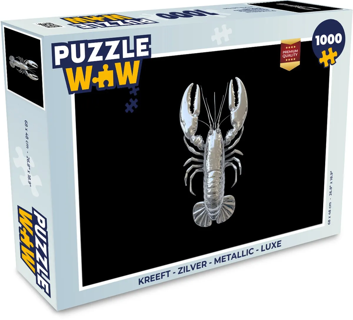 PuzzleWow Kreeft Legpuzzel 1000 Stuks