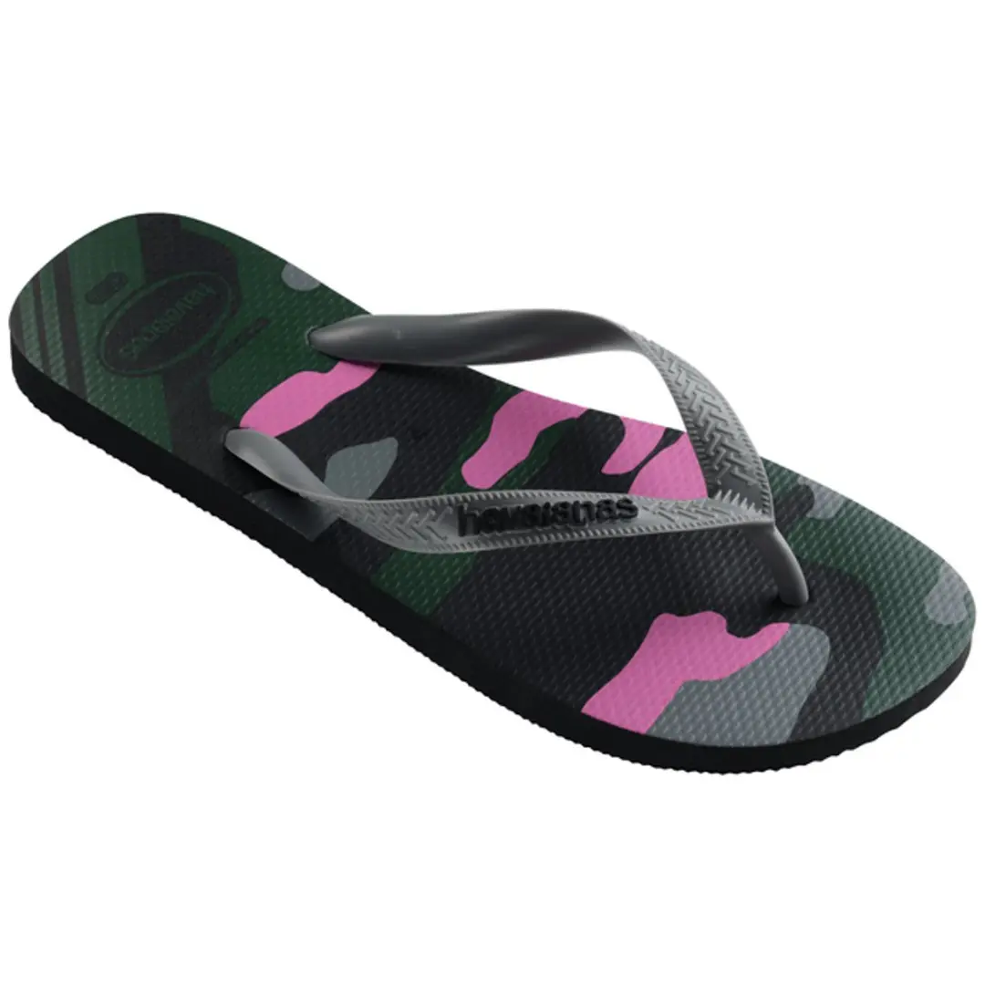 Havaianas Top Camu Kids Teenslipper 27/28 - Zwart