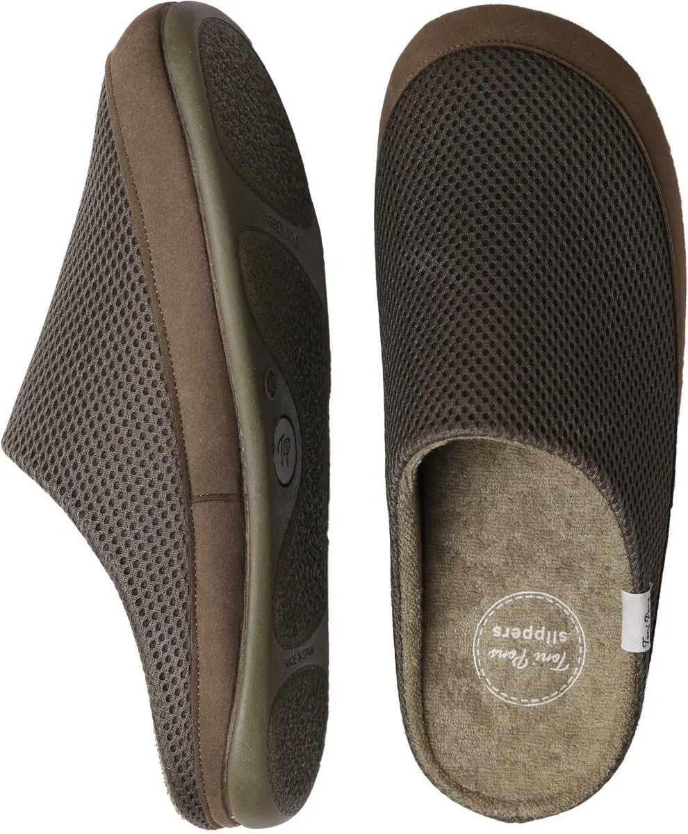 Herenslippers van mesh