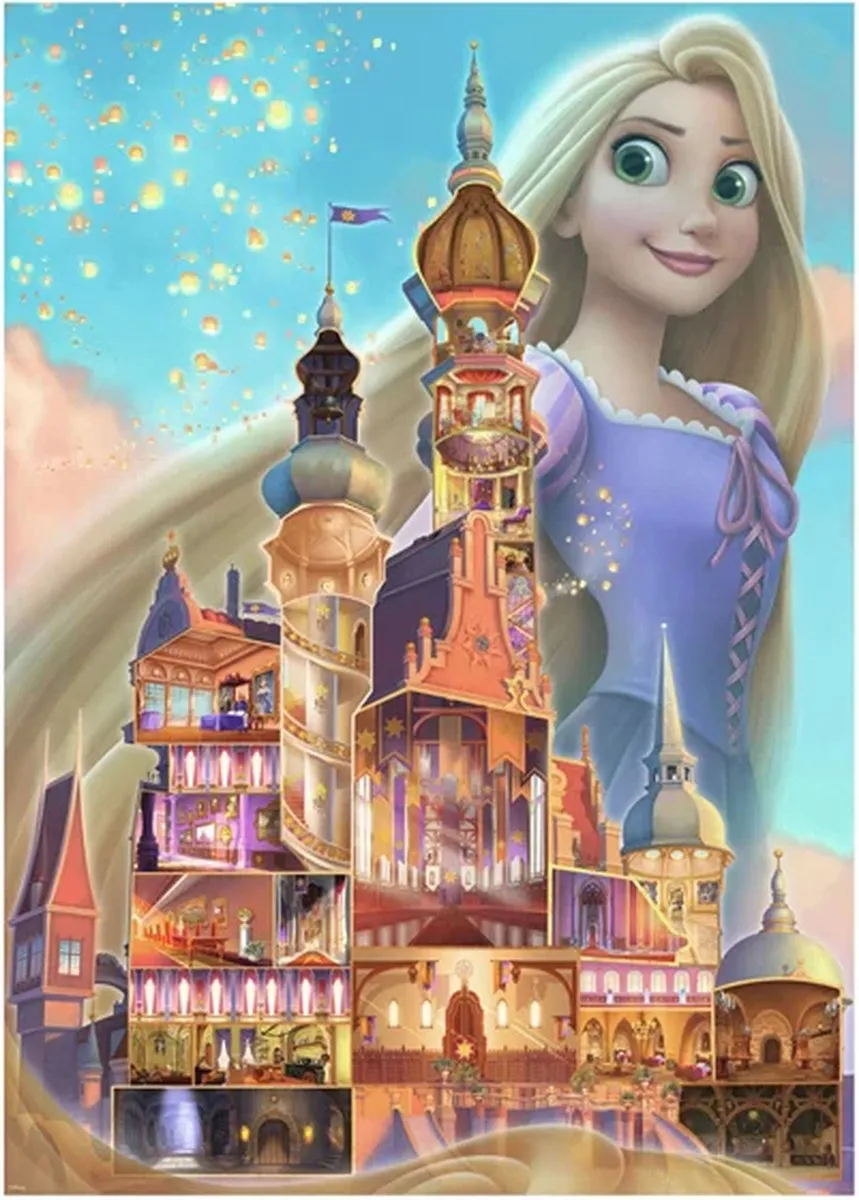 Ravensburger Disney Castles Rapunzel Puzzel 1000 Stuks