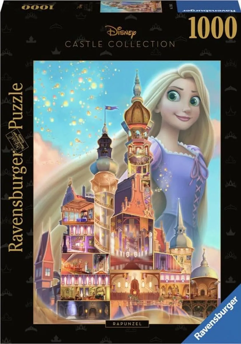 Ravensburger Disney Castles Rapunzel Puzzel 1000 Stuks - afbeelding 6 van 6