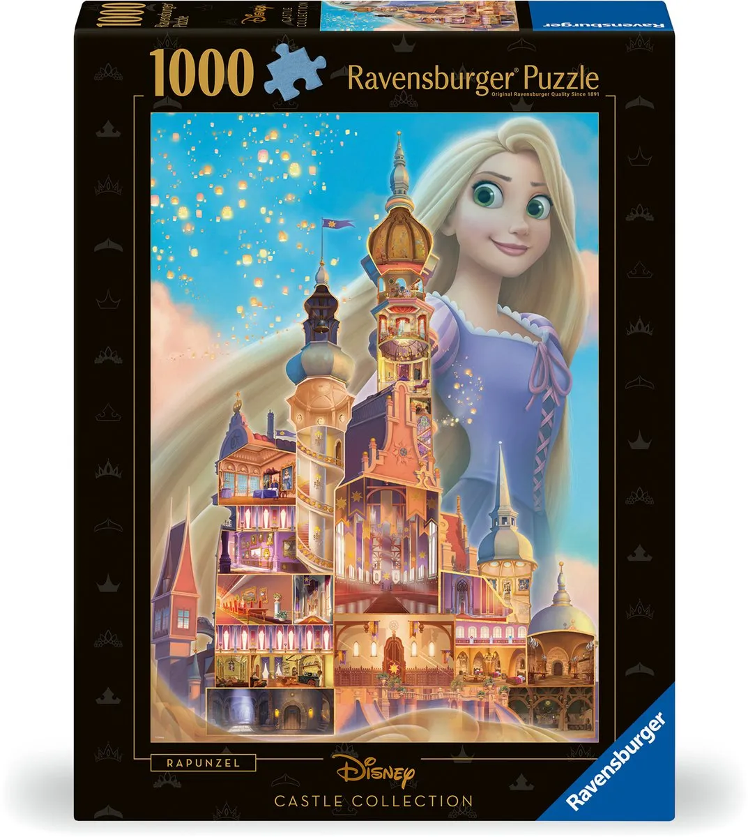 Ravensburger Disney Castles Rapunzel Puzzel 1000 Stuks