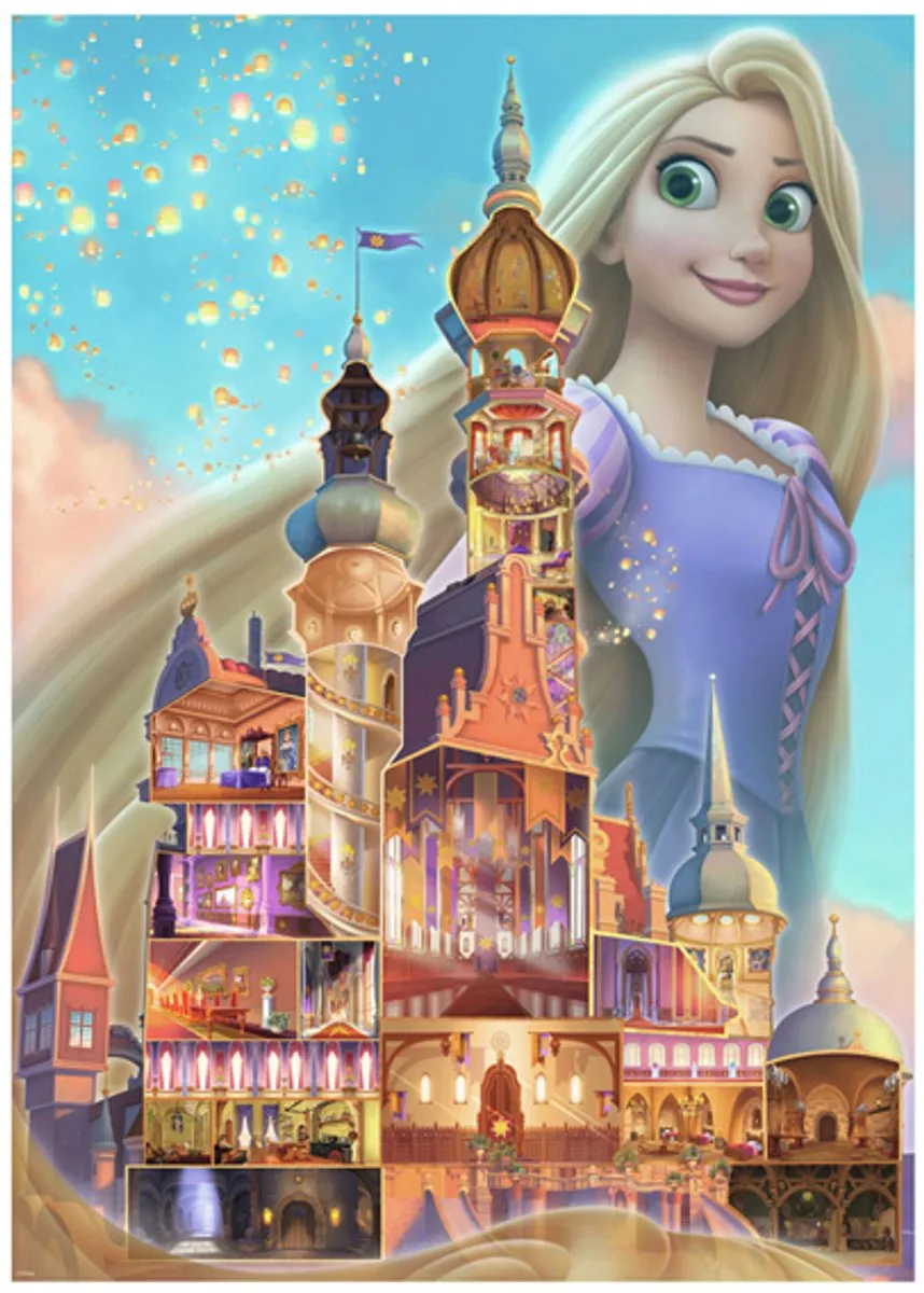 Ravensburger Disney Castles Rapunzel Puzzel 1000 Stuks