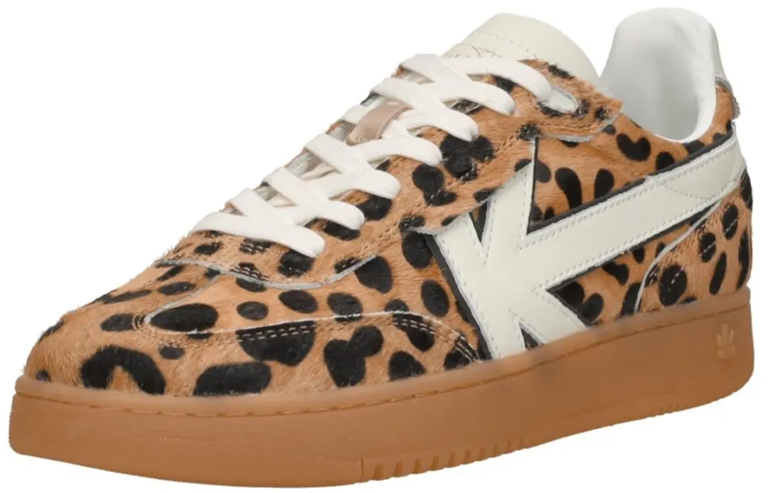 Kaotiko Boston V Leopard Dames Sneakers - Multi - Maat 38