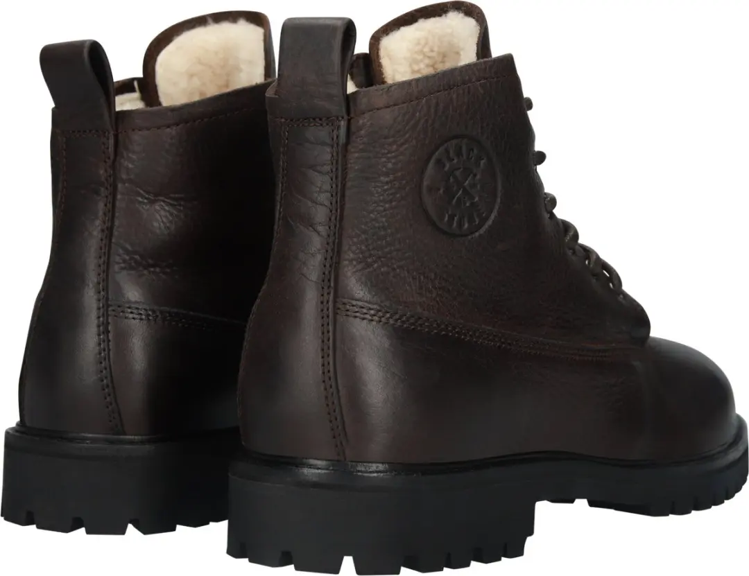 Blackstone ROCK HARDY - OM62 Pinecone - Boots - Heren - Dark brown - Maat: 45