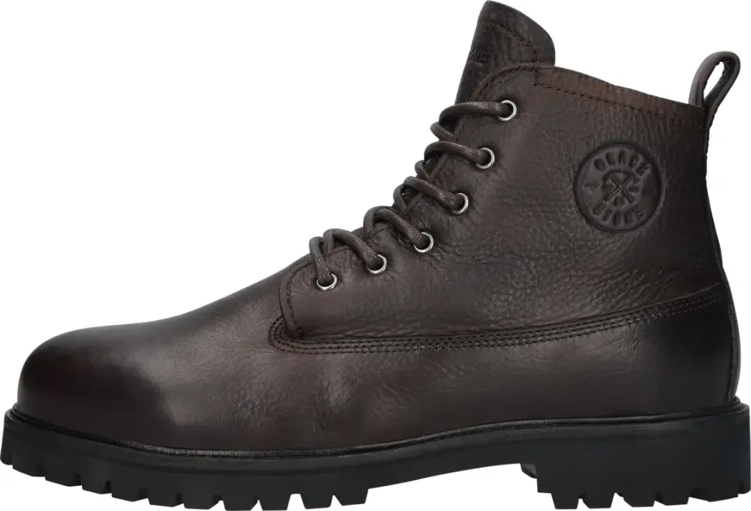 Blackstone ROCK HARDY - OM62 Pinecone - Boots - Heren - Dark brown - Maat: 45