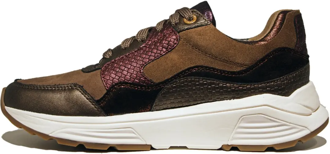 Xsensible Golden Gate Lady Sneakers - Dames - Bruin - Maat 40