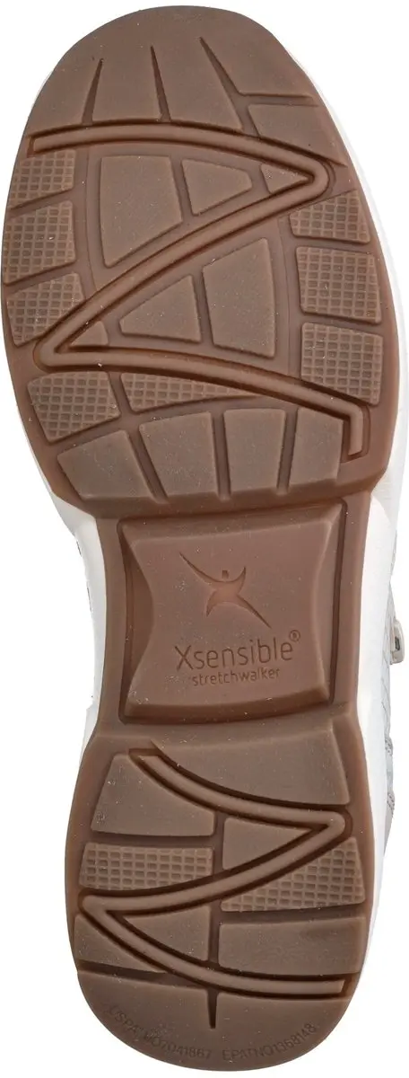 Xsensible Grenoble Stretchwalker Sneakers - Dames 36 - Zilver