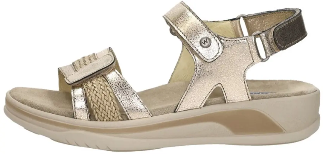 Wolky Fantom Elite Sandalen Plat - beige - Maat 41 - afbeelding 3 van 6