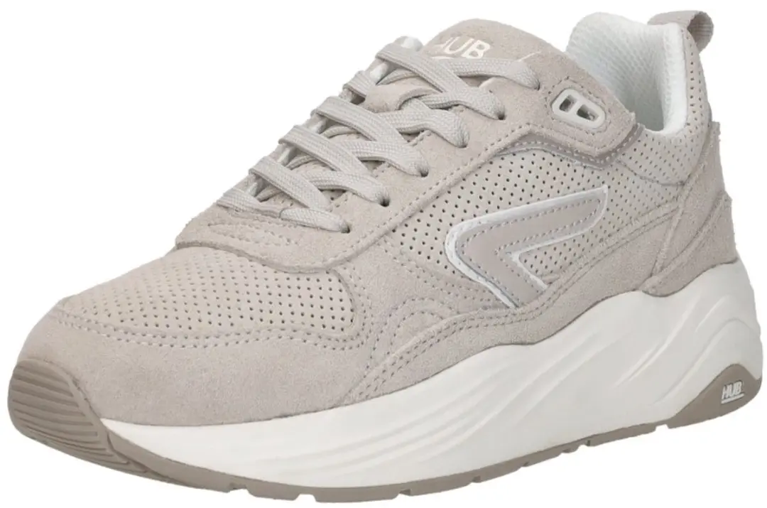 HUB Glide S40 Sneakers Dames - Lichtbruin/Wit - afbeelding 5 van 6