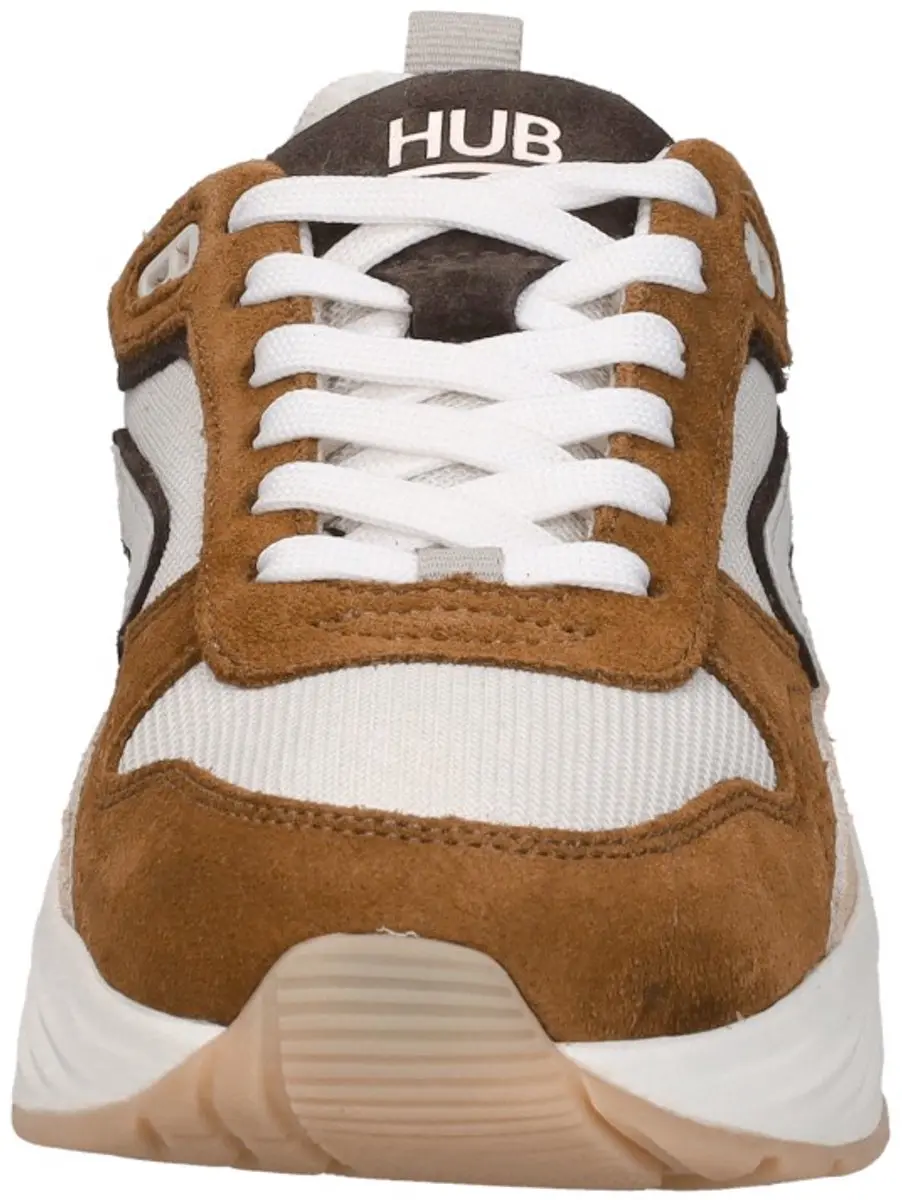 Hub Glide Sneakers - Light Beige/Off White/Cognac - 41 - afbeelding 3 van 6