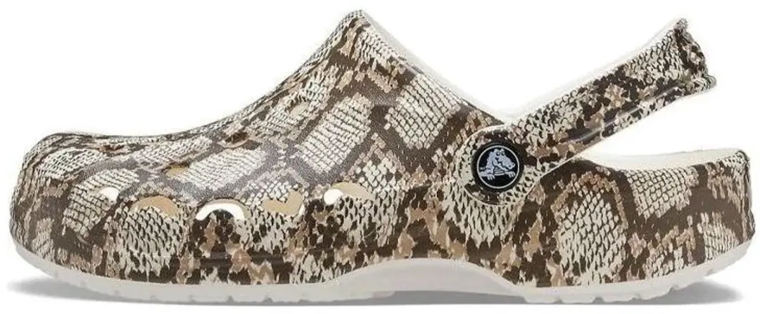 Crocs Baya Seasonal Printed Clog Oyster 37/38 US M5/W7