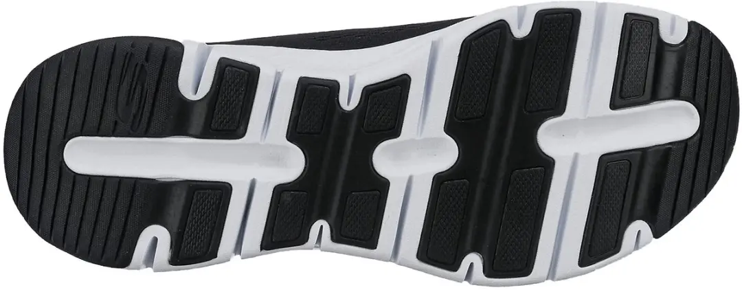 Skechers Arch Fit Heren Sneakers 41 - Black/White - afbeelding 5 van 6