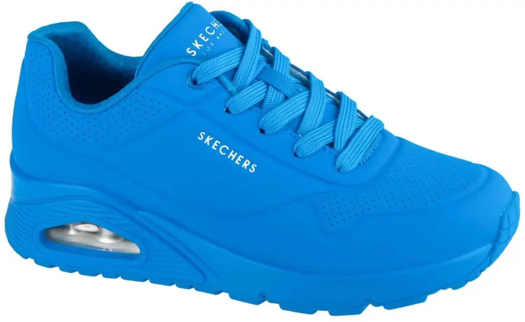 SKECHERS UNO NIGHT SHADES, 73667-BLU, Female, Blue