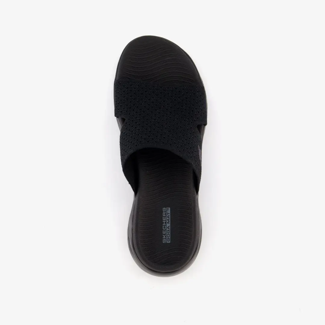 Skechers On The Go 600 dames slippers zwart
