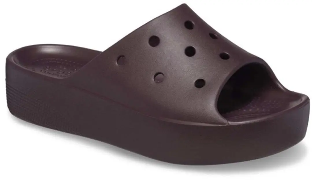Crocs Classic Platform Slide Donkerrood Maat 41/42 US 10