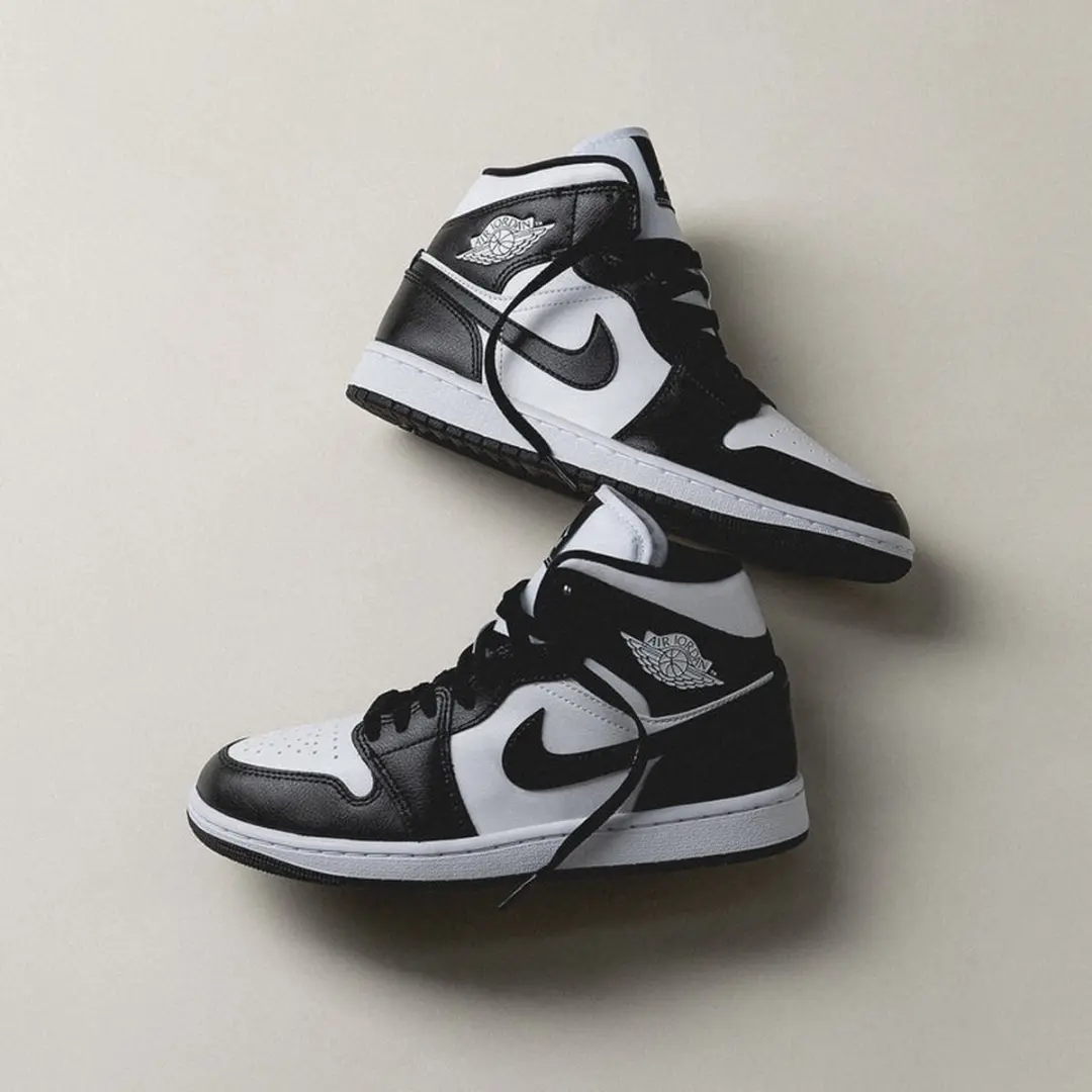 Nike Air Jordan 1 Mid Dames - Panda - Maat 40