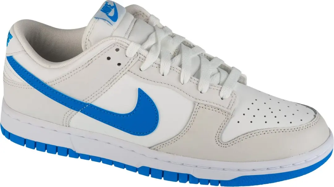 Nike Dunk Low Retro DV0831-108, Mannen, Wit, Sneakers, maat: 44