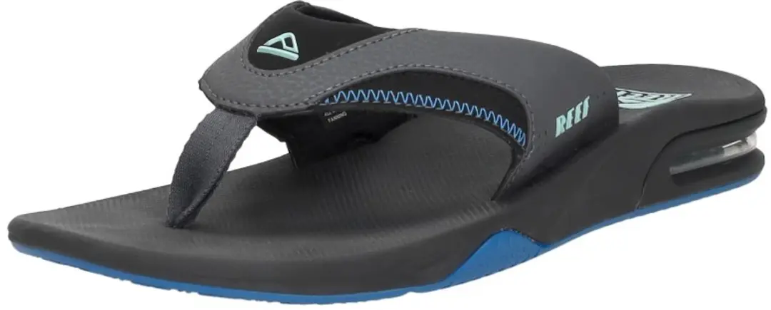 Reef Fanning Teenslipper CJ2911 - Donkergrijs/Blauw