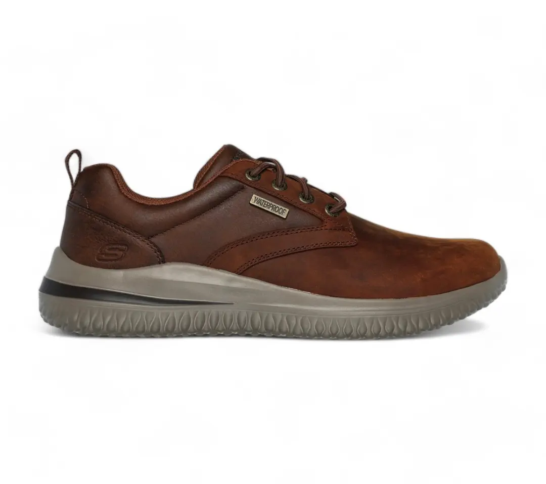 Skechers Delson 3.0 Leren Schoenen 210661-CDB