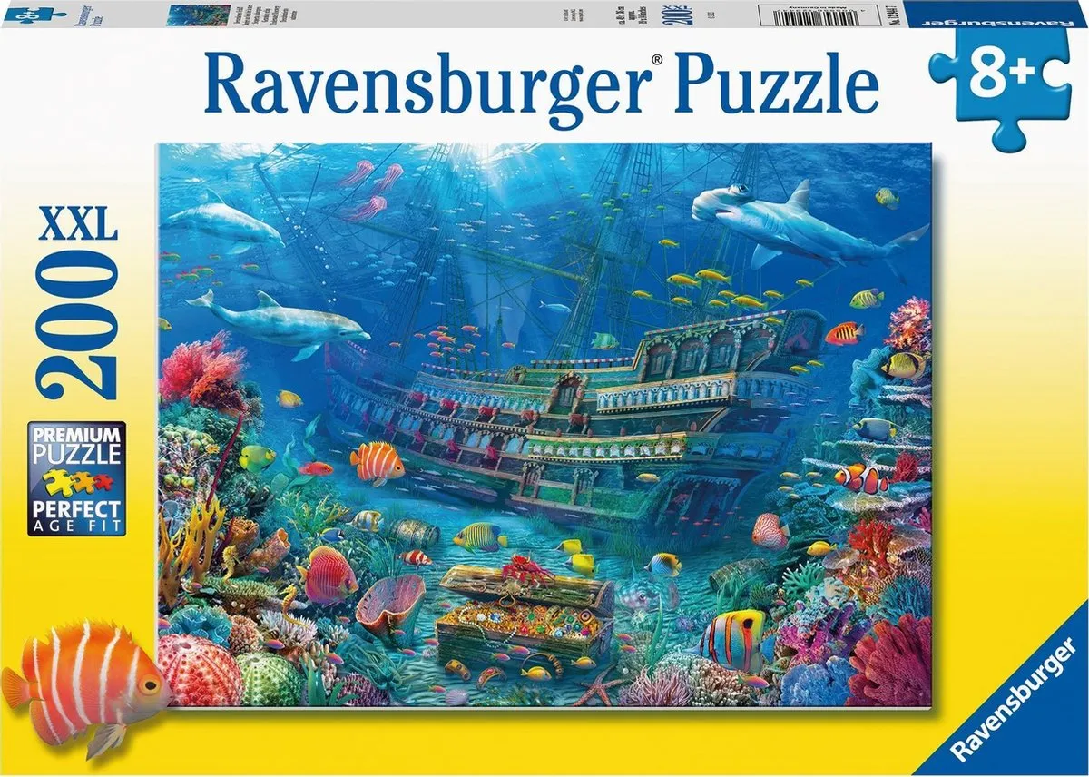 Ravensburger Gezonken Schip Legpuzzel 200 Stuks