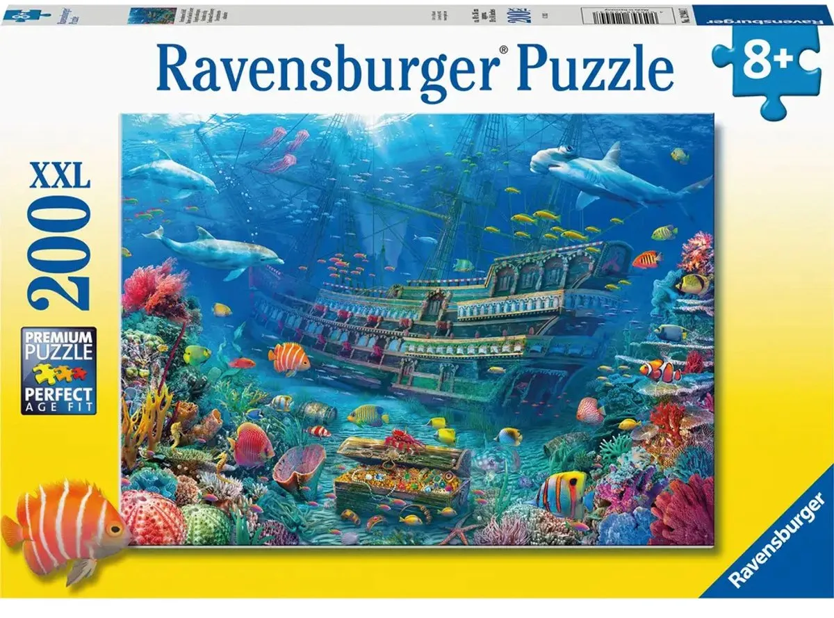 Ravensburger Gezonken Schip Legpuzzel 200 Stuks - Multicolor
