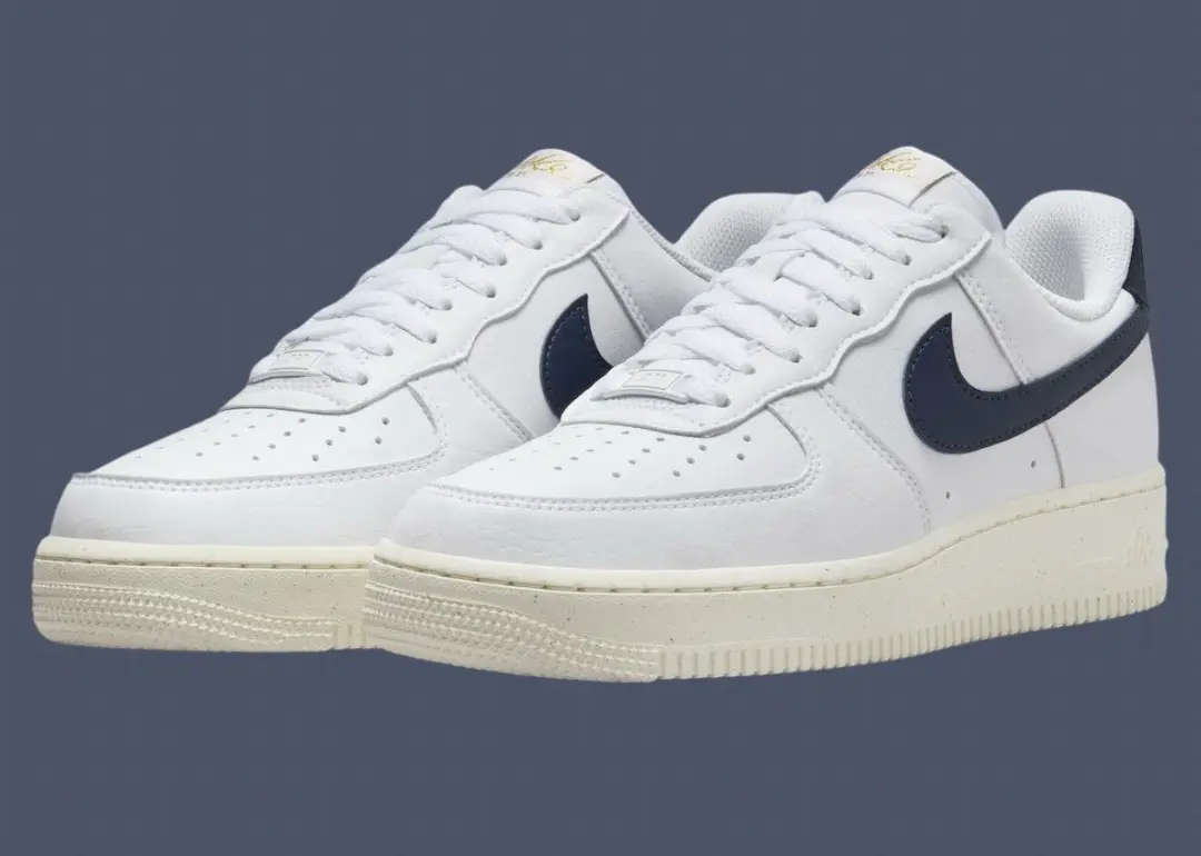 Nike Air Force 1 Low FJ0724-100 - 41 - Wit/Blauw