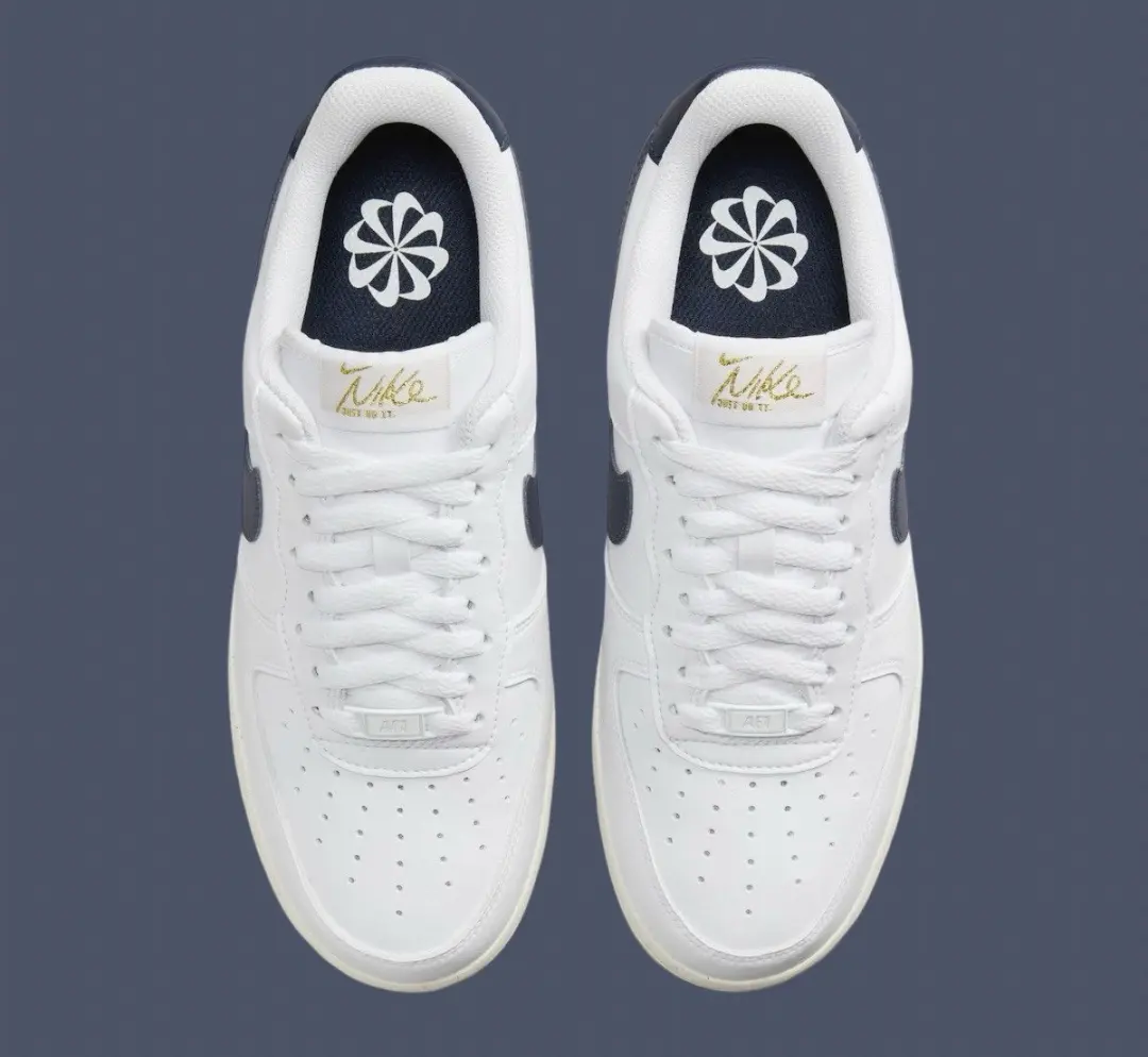 Nike Air Force 1 Low FJ0724-100 - 41 - Wit/Blauw
