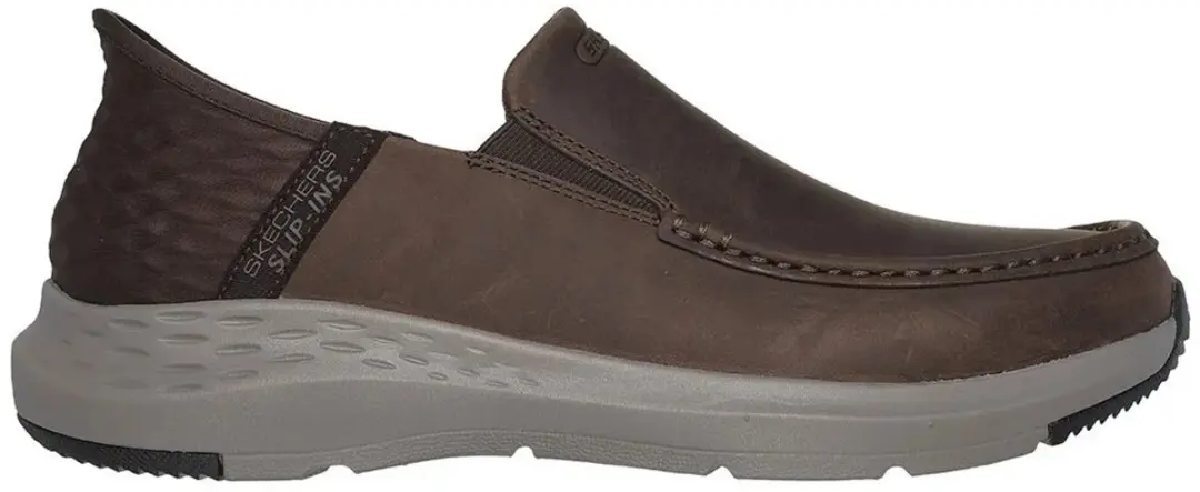 Skechers Parson Oswin Slip-on Slippers - Bruin - Maat 44