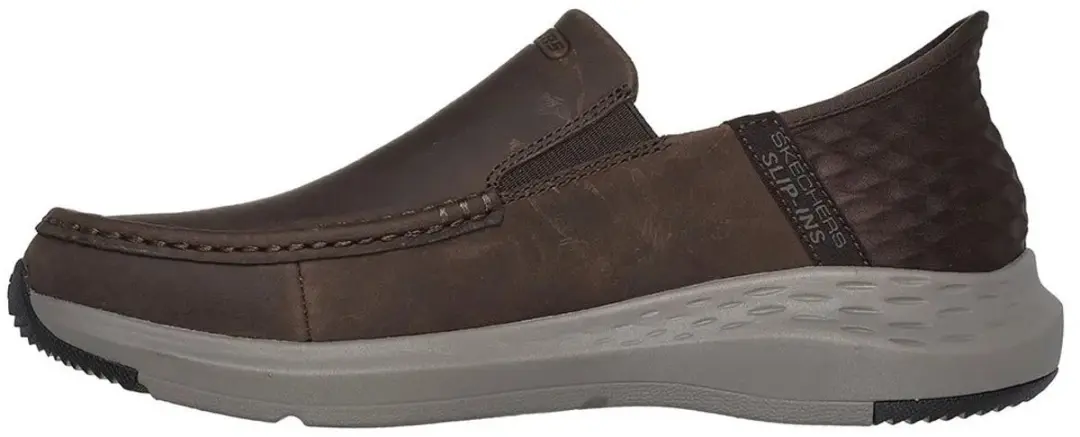 Skechers Parson Oswin Slip-on Slippers - Bruin - Maat 44