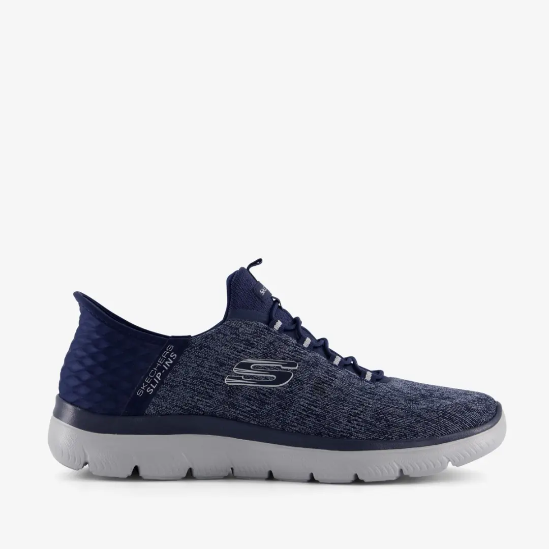 Skechers Summits Key Pace Heren Instappers - Navy - afbeelding 6 van 6