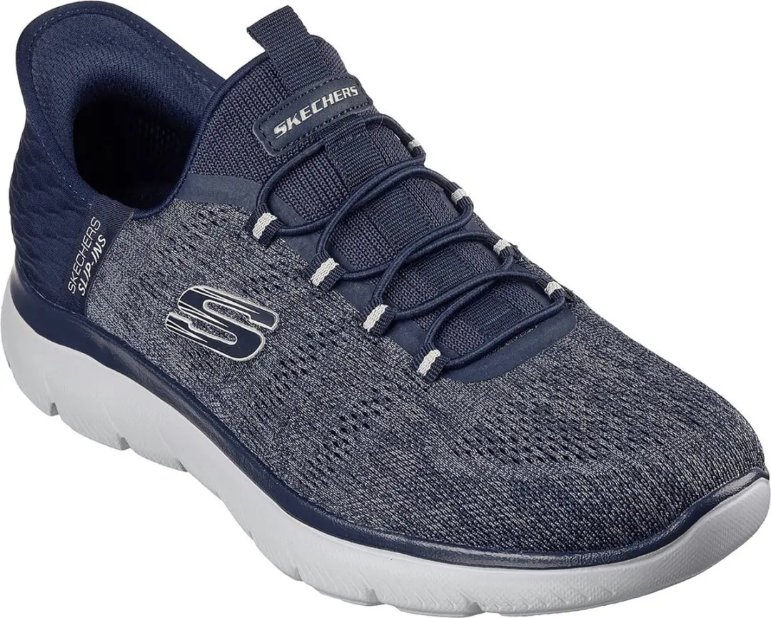 Skechers Summits Key Pace Heren Instappers - Navy - afbeelding 3 van 6