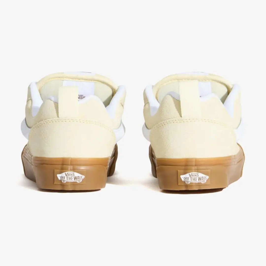 Vans Knu Skool Sneakers - Geel Bruin - Maat 40 - afbeelding 5 van 6
