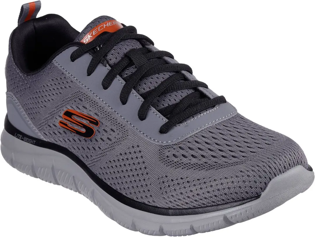 Skechers Track Lusher Heren Sneakers - Grijs - afbeelding 3 van 6