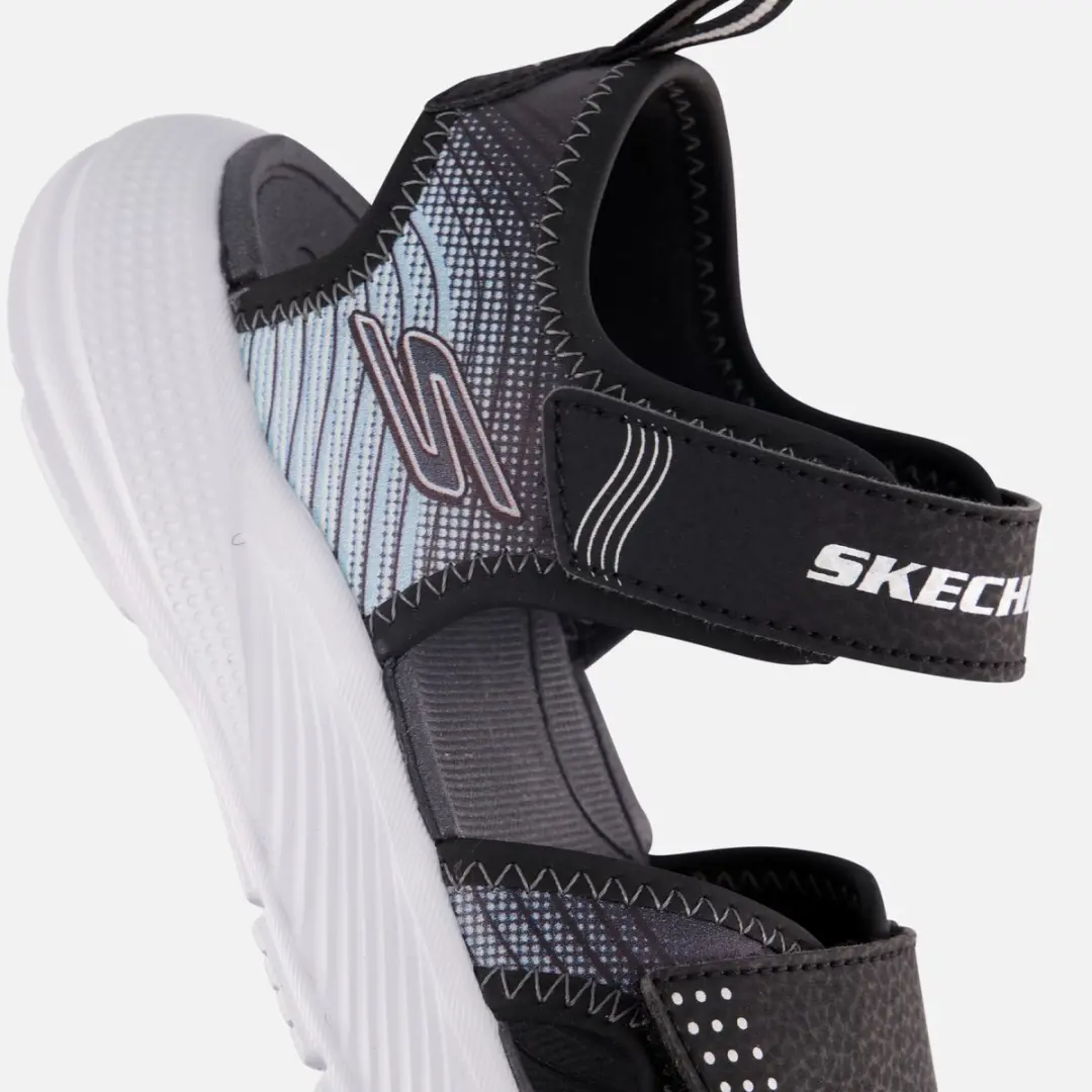 Skechers MICROSPEC-SPLASH Jongens Sandalen 32 - Zwart - afbeelding 4 van 6