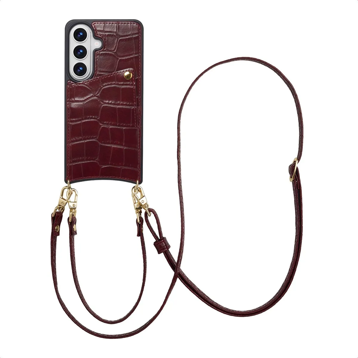 Selencia Croco Backcover Samsung Galaxy S26