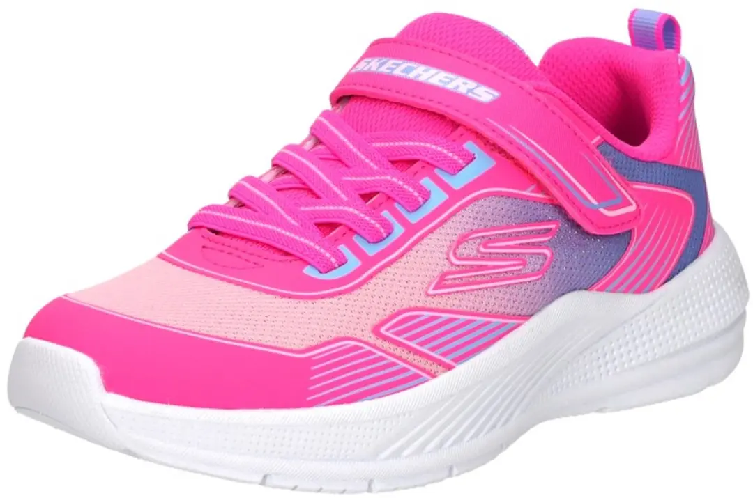 Skechers Microspec Advance Sneakers - Oasis Point - Roze - afbeelding 5 van 6
