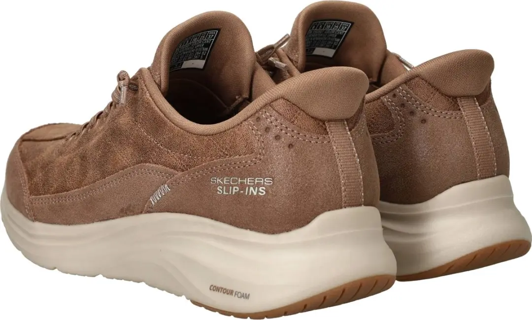 Skechers CONTOUR FOAM-Naturel EASE Dames Instappers 41 - Chestnut - afbeelding 6 van 6
