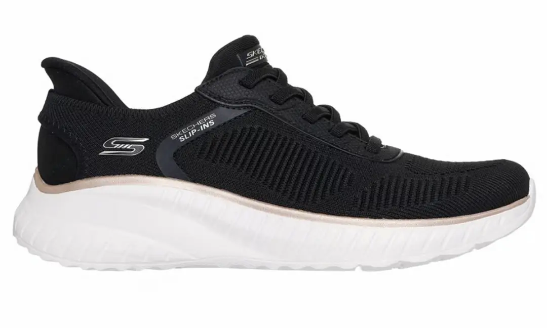 Skechers Bobs Squad Chaos Current Muse Sportschoenen - 42 - Zwart - afbeelding 5 van 6