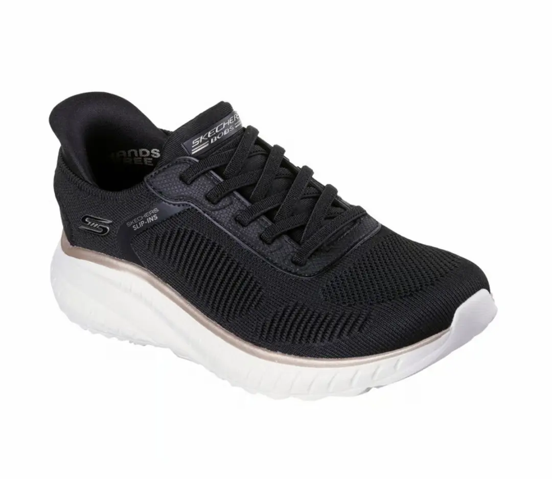 Skechers Bobs Squad Chaos Current Muse Sportschoenen - 42 - Zwart - afbeelding 2 van 6