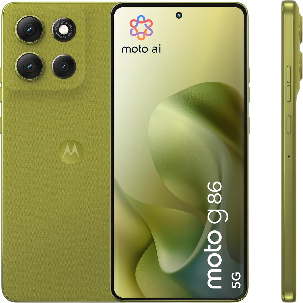 Motorola – Moto G86 5G – 256GB – Pantone Golden Cypress