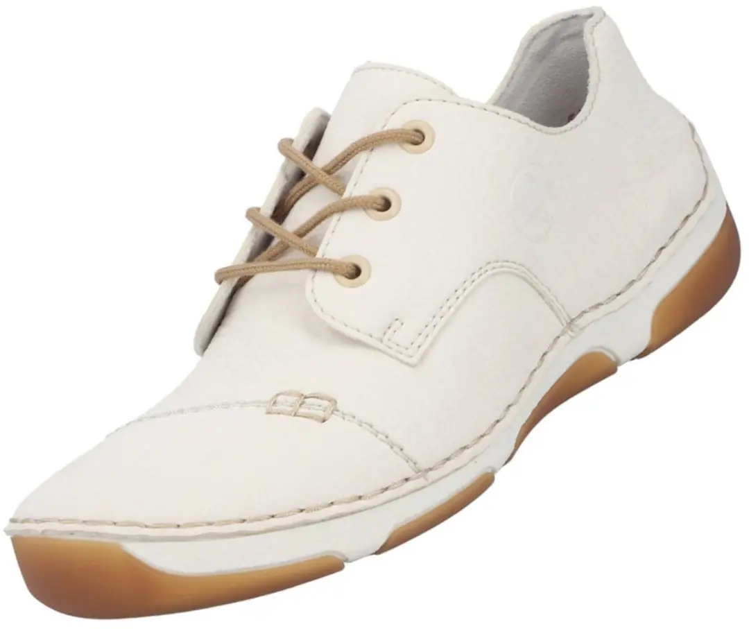 Rieker dames lage schoenen wit