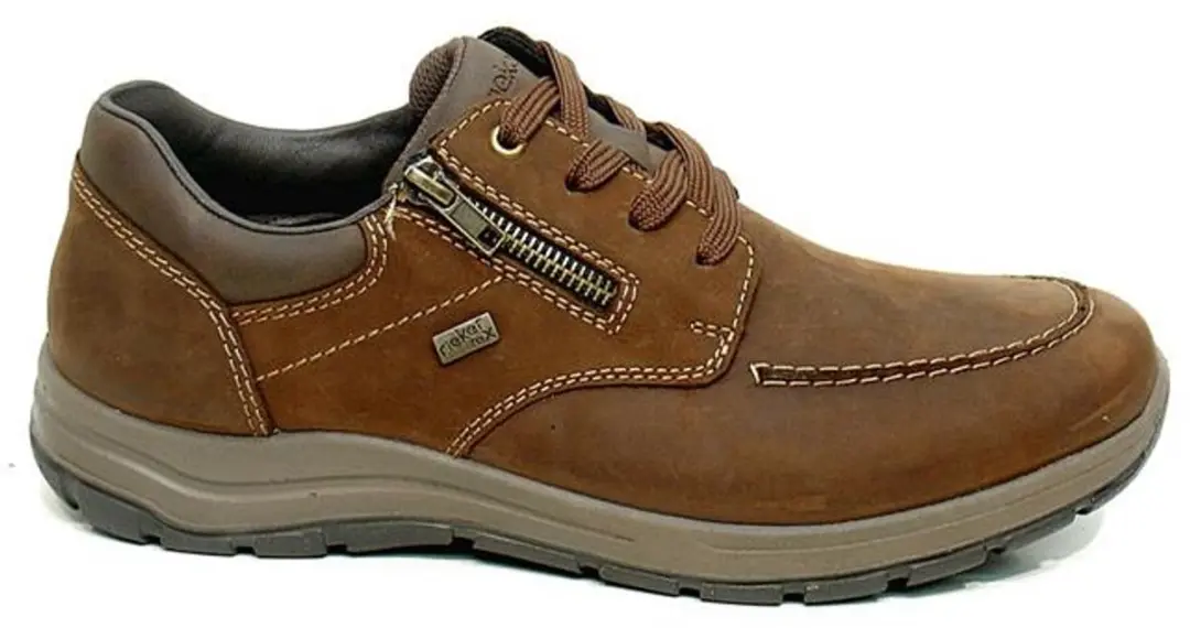 Rieker-art- 03601-22-heren-bruin-veter/rits-breed-maat 43