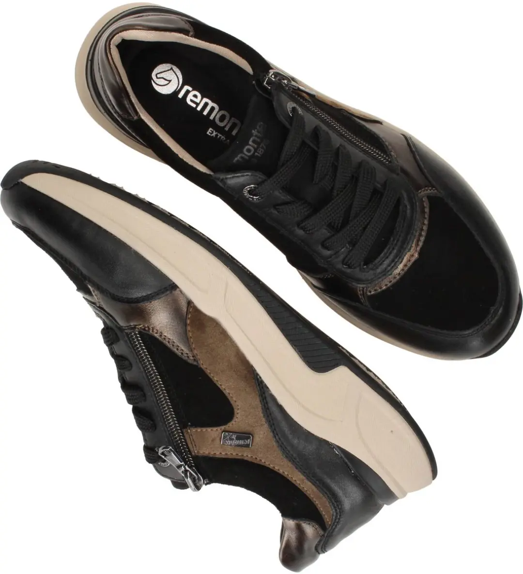 Remonte Dames Sneaker D3V00-03 - Wijdte H - Maat 39