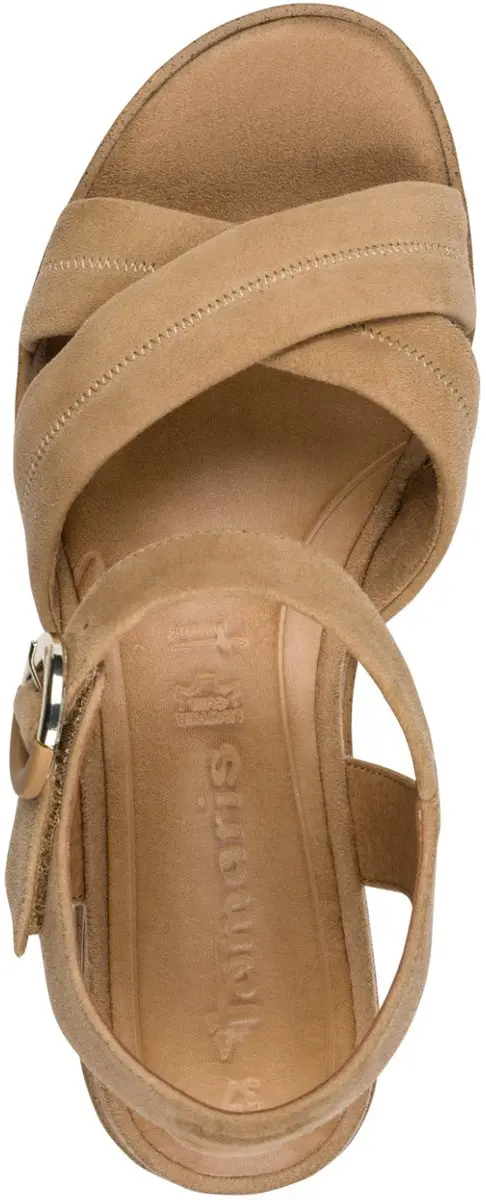 Tamaris Core Dames Sandalen 39 - Camel - afbeelding 5 van 6