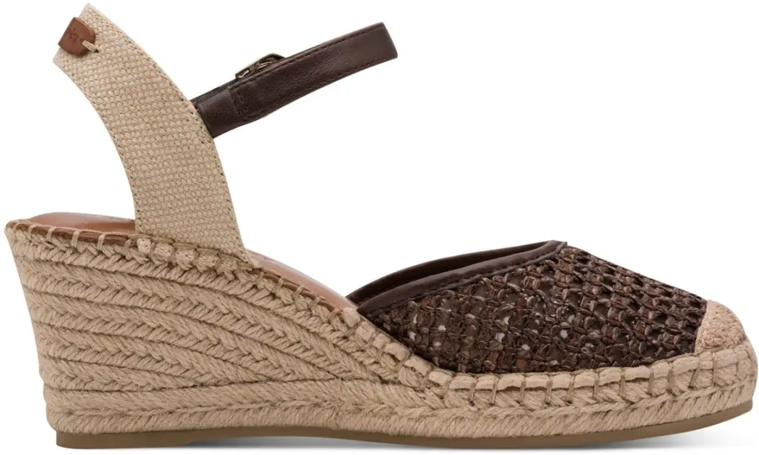 Tamaris Sandalen Touwzool Sandalen Touwzool - Donkerbruin - Maat 36 - afbeelding 2 van 6
